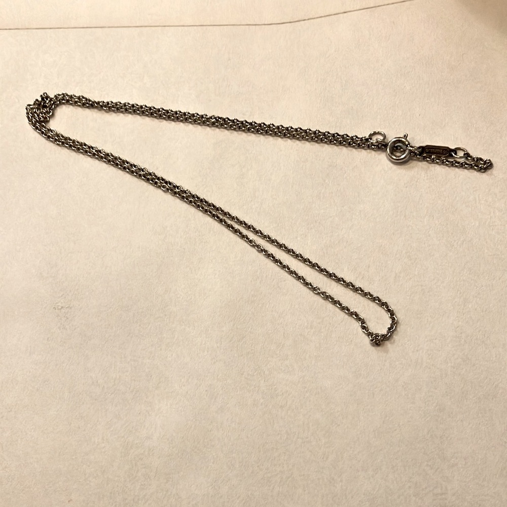 Tiffany&Co Sterling Silver Necklace